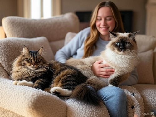 Maine Coon vs. Ragdoll: Wer wird dein flauschiger Star zu Hause?